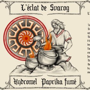 Paprika fumé - Svarog - Hydromel Bouteille 0.5L — PAF label