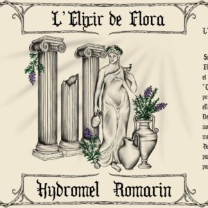 Romarin - Flora - Hydromel Bouteille 0.5L — ROM label
